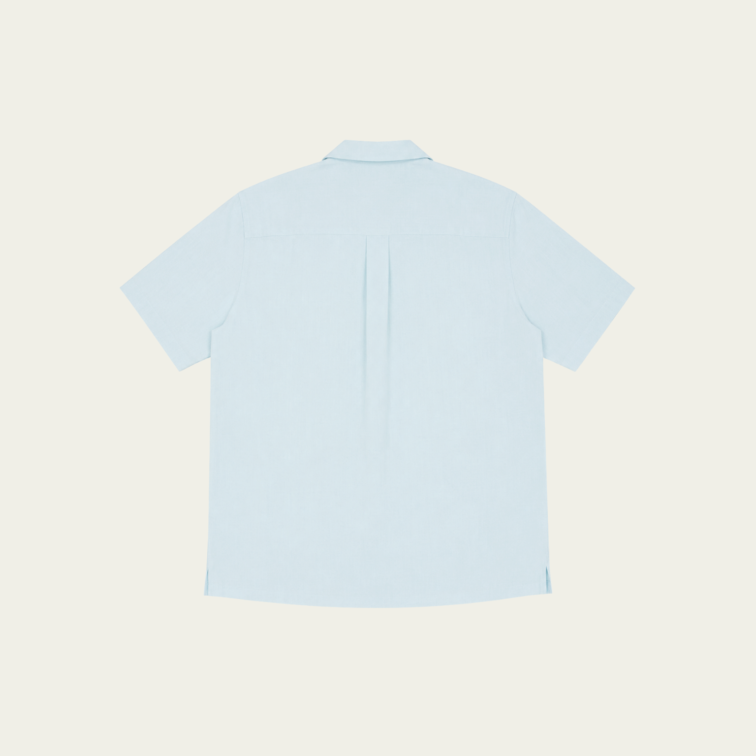 OCEAN BLUE SHIRT SHORT SLEEVE