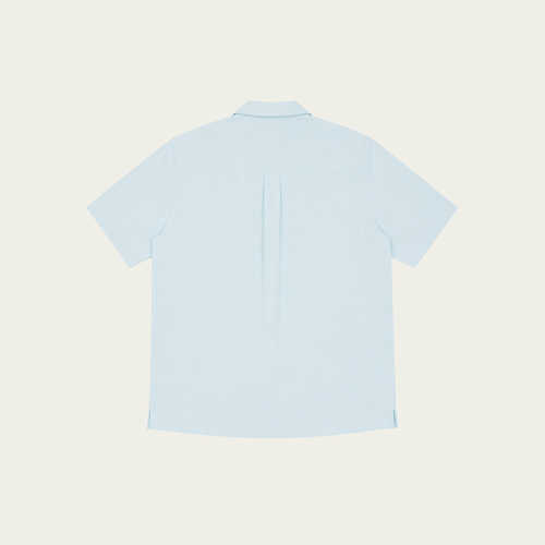 OCEAN BLUE SHIRT SHORT SLEEVE