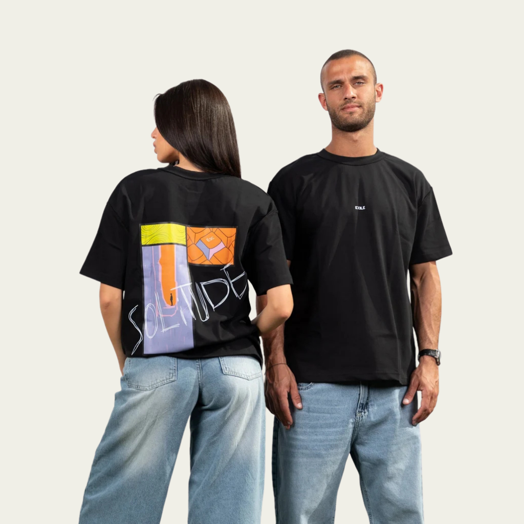 Oversized Black Solitude
