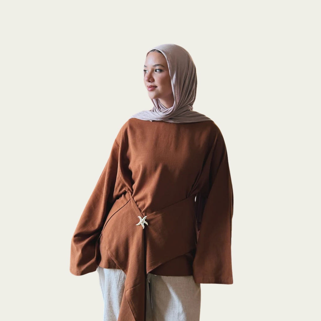 Thuraya Top - Chocolate