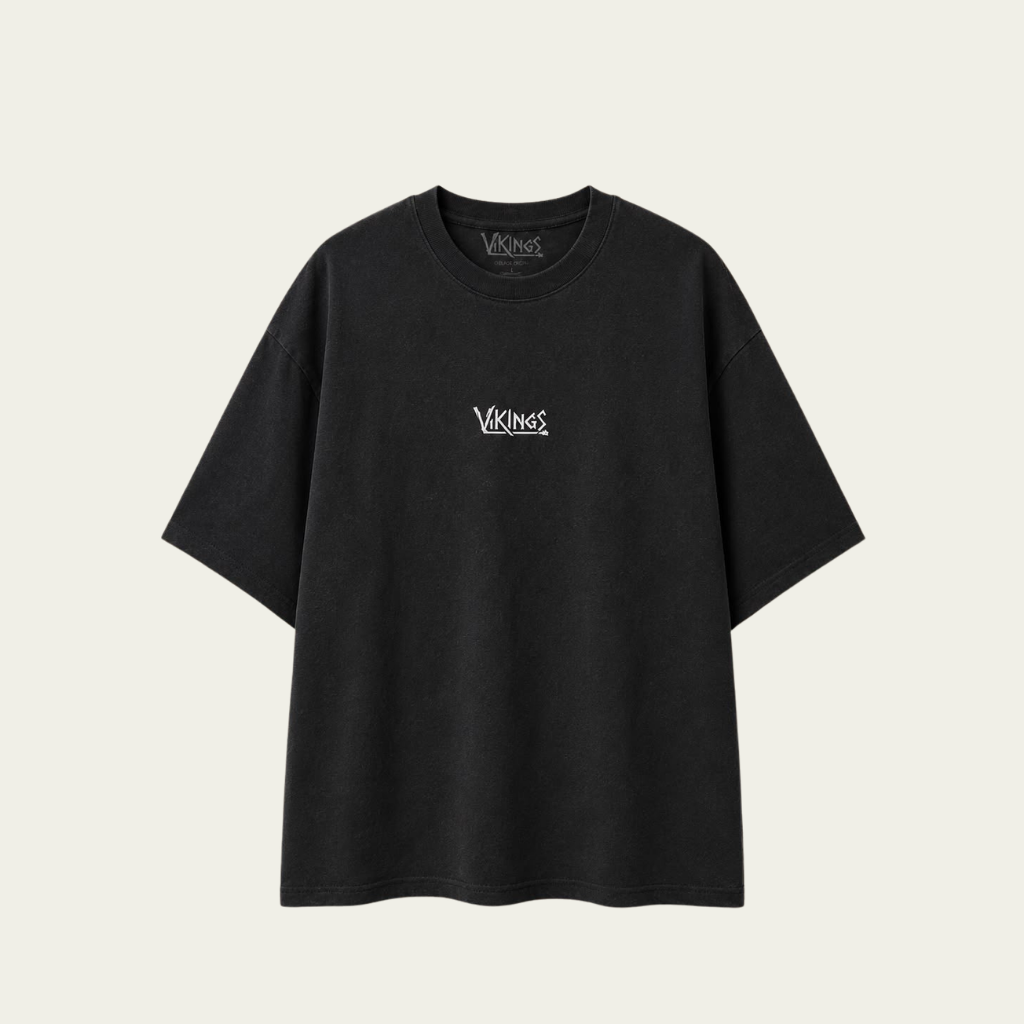 VIKINGS T-shirt Black