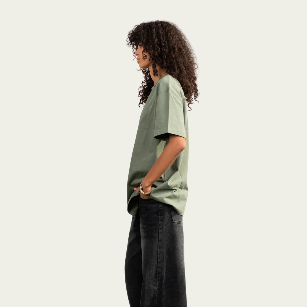 Oversized Olive tee