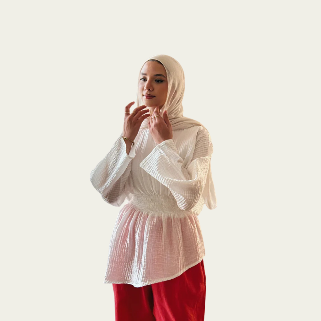 Palm Top - White