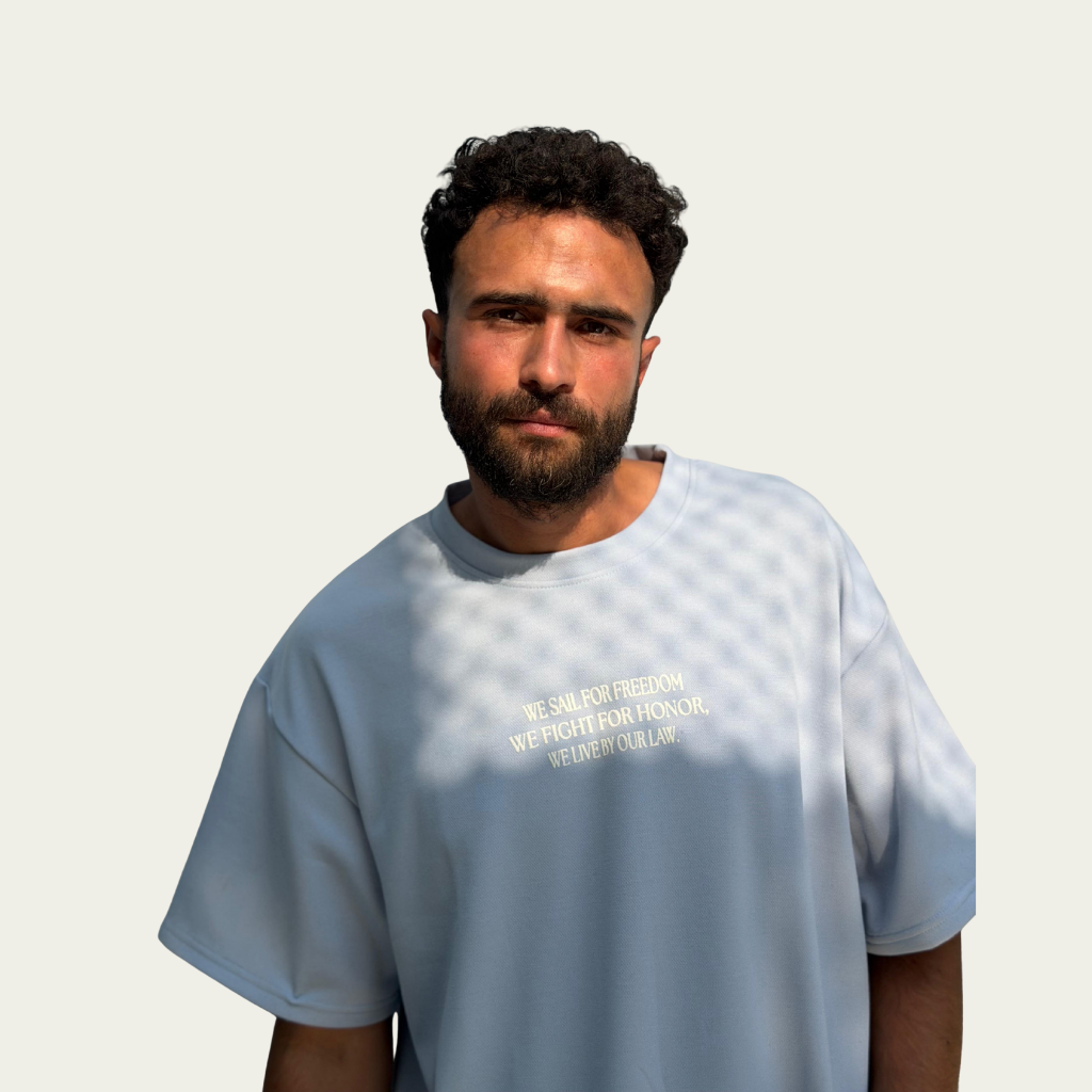 T - shirt | VIKINGS FREEDOM COLOR | Baby blue