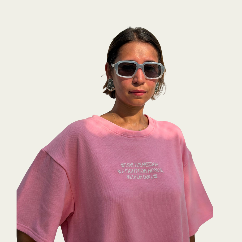 T - shirt | VIKINGS FREEDOM COLOR | Baby pink