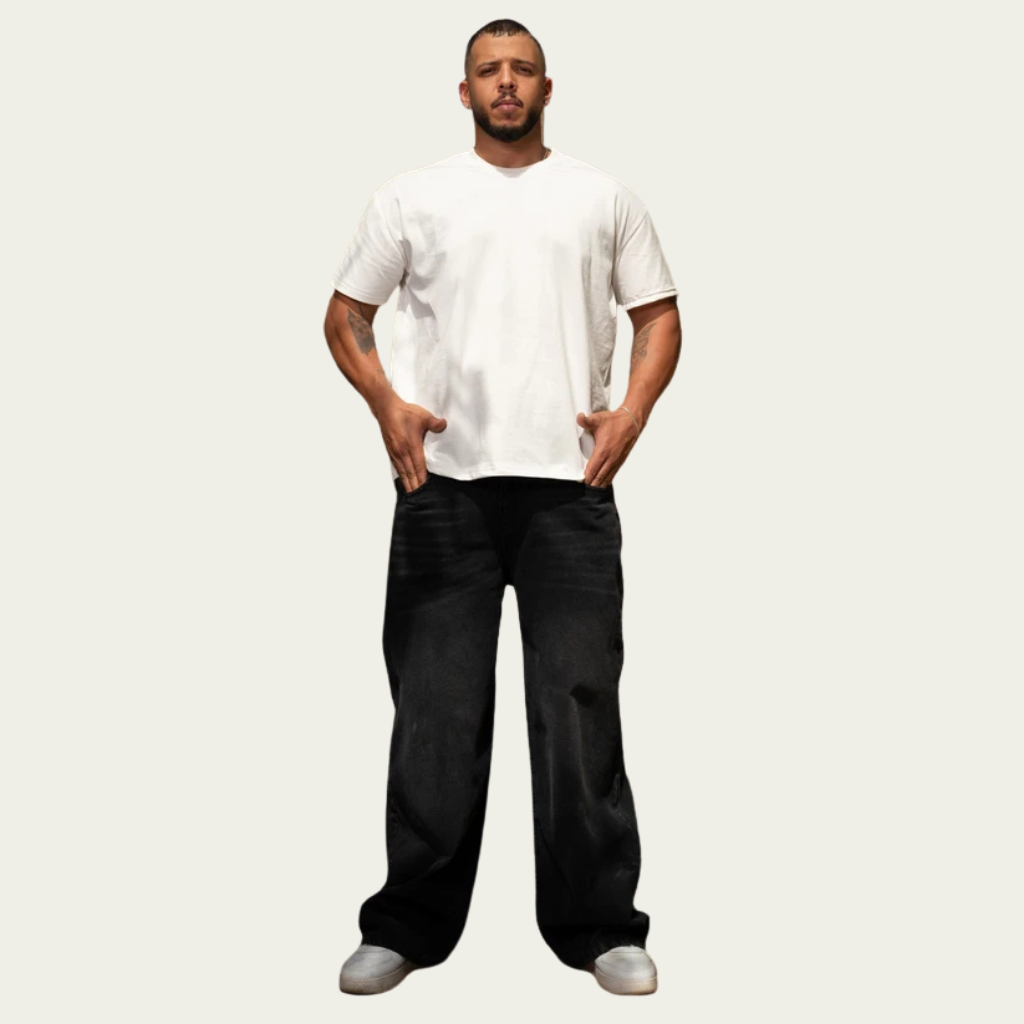 Baggy - Charcoal Denim