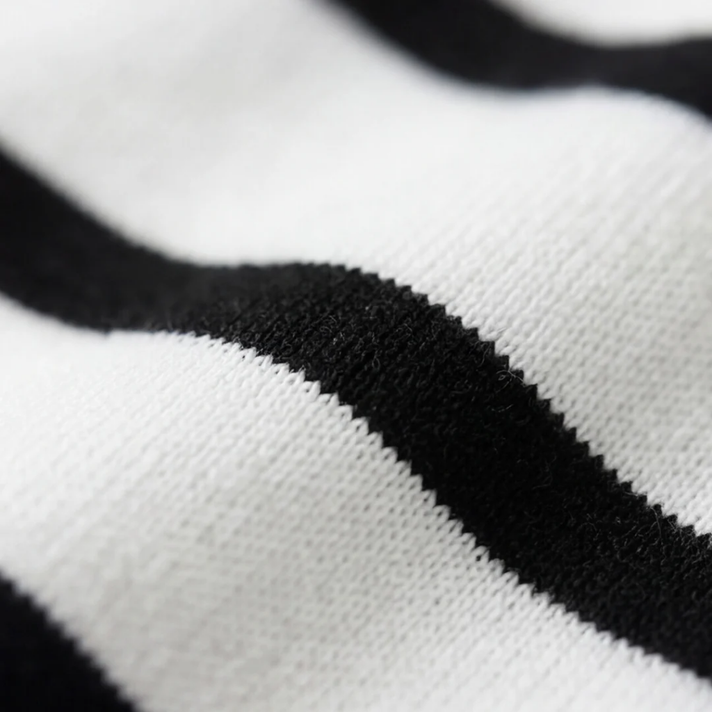 Stripe Knit Polo