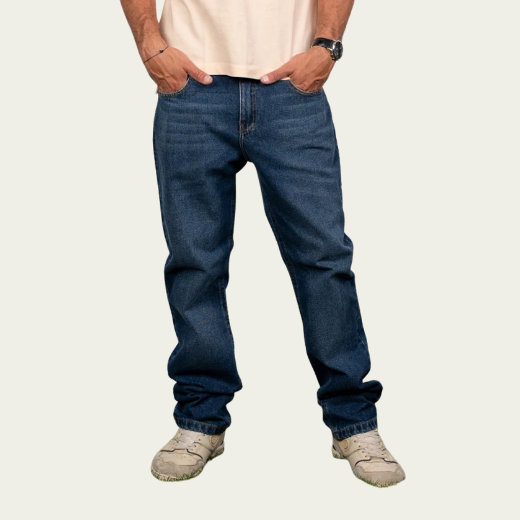 Straight Fit - Light Blue Denim