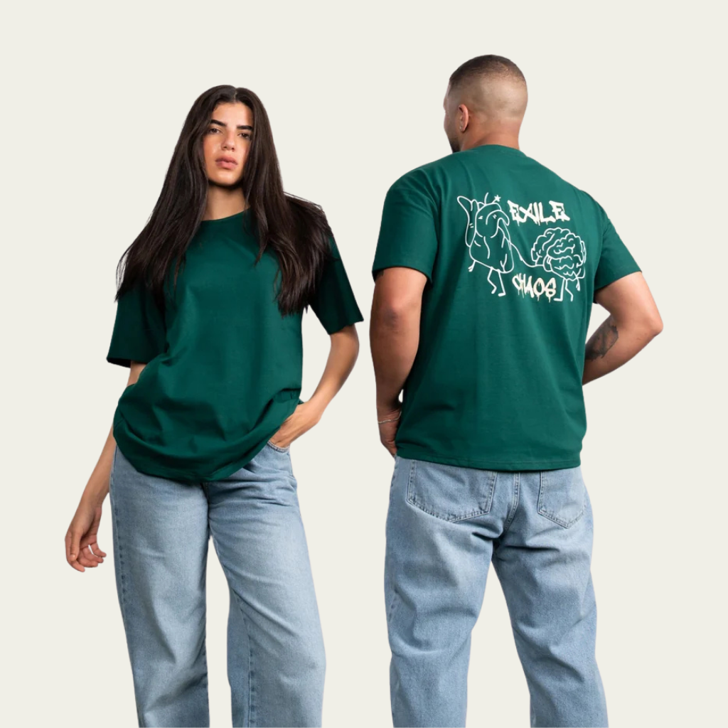 "Exile Chaos" Oversized tee