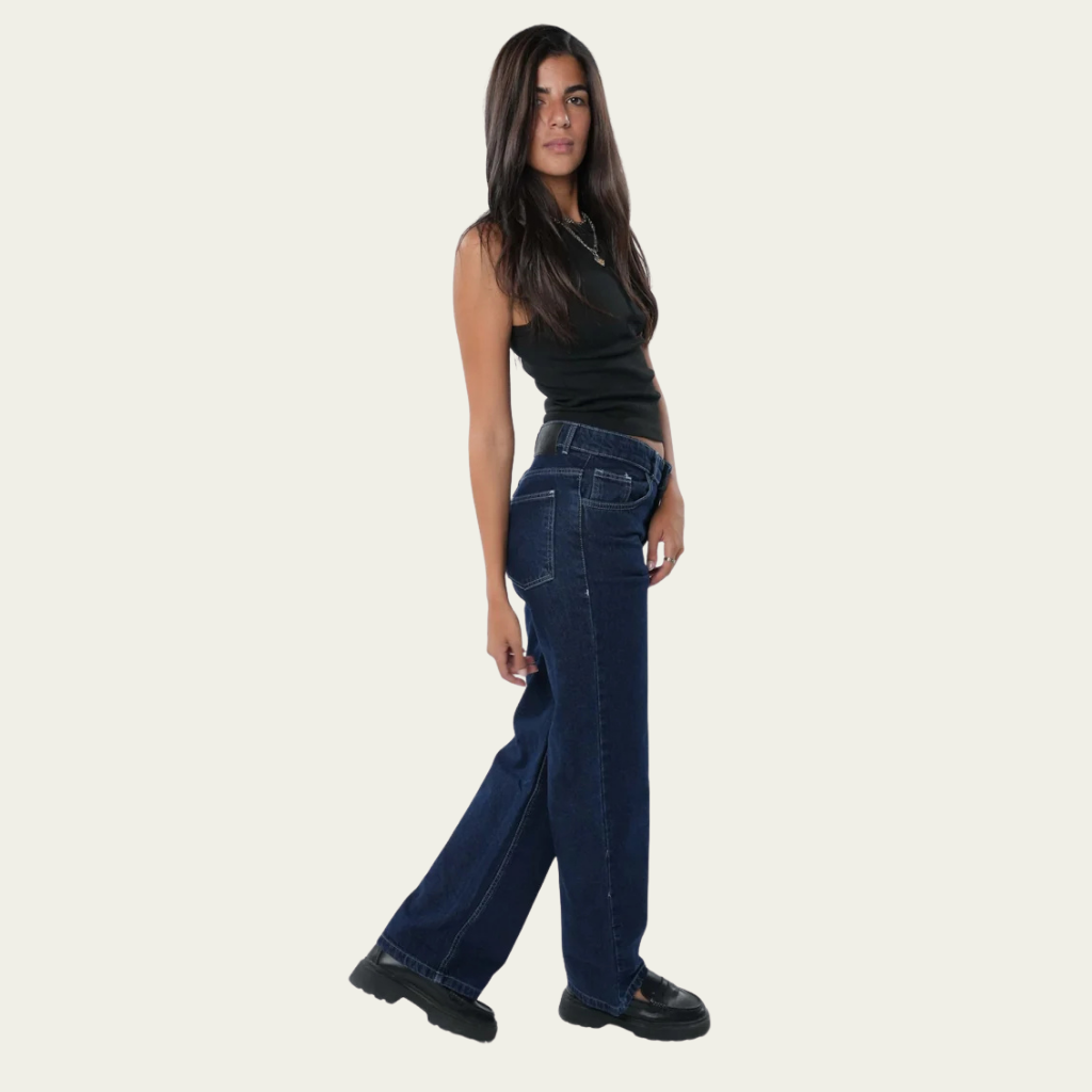 Low Waist Denim - Midnight Blue