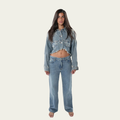 Low Waist Denim - Light Denim