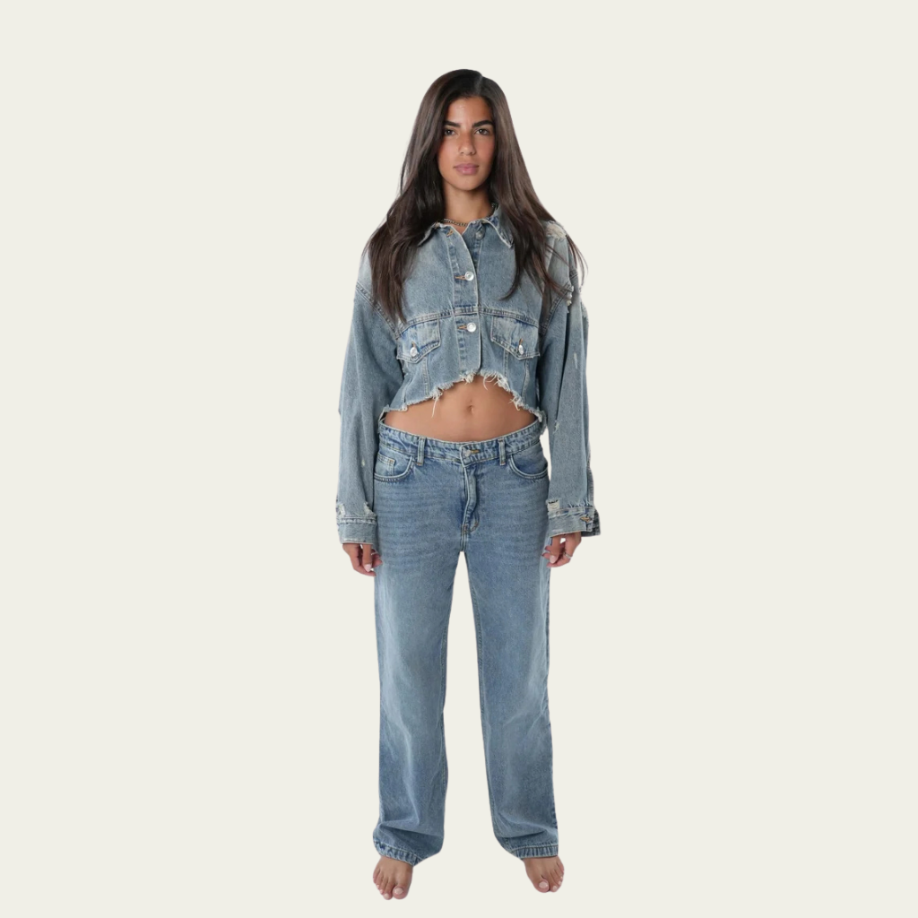 Low Waist Denim - Light Denim