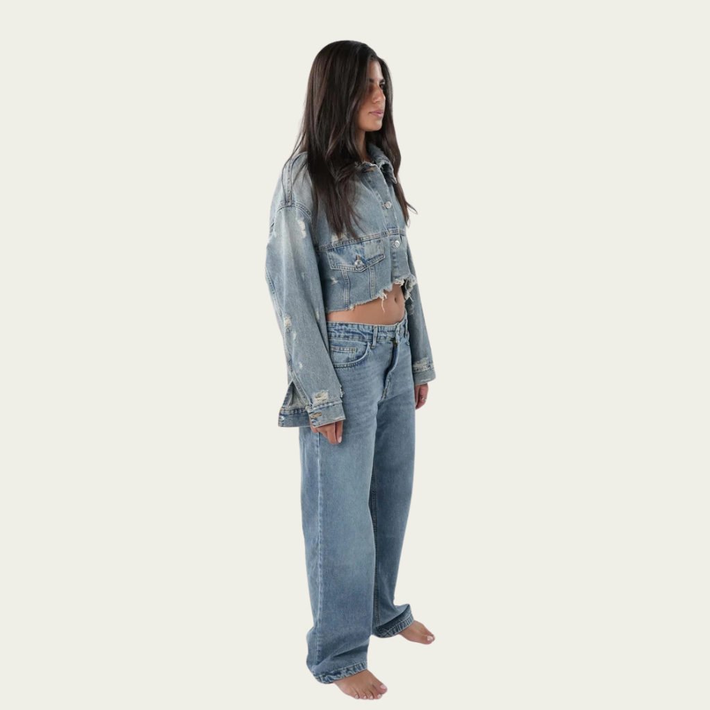 Low Waist Denim - Light Denim