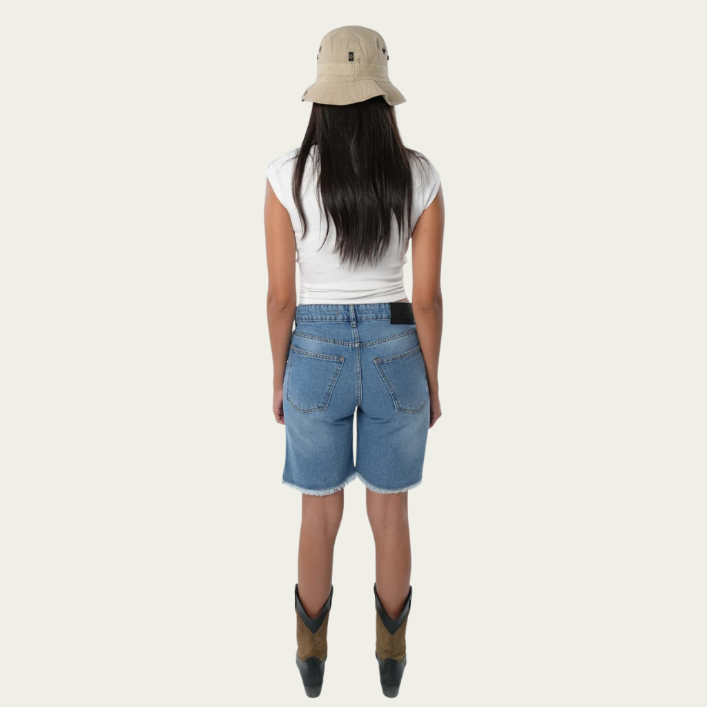 Denim Short - Light Blue