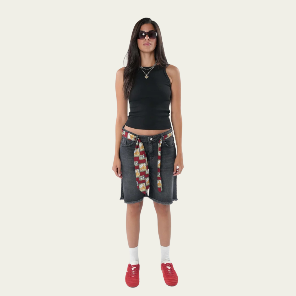Denim Short - Black