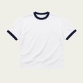 Ringer white tee