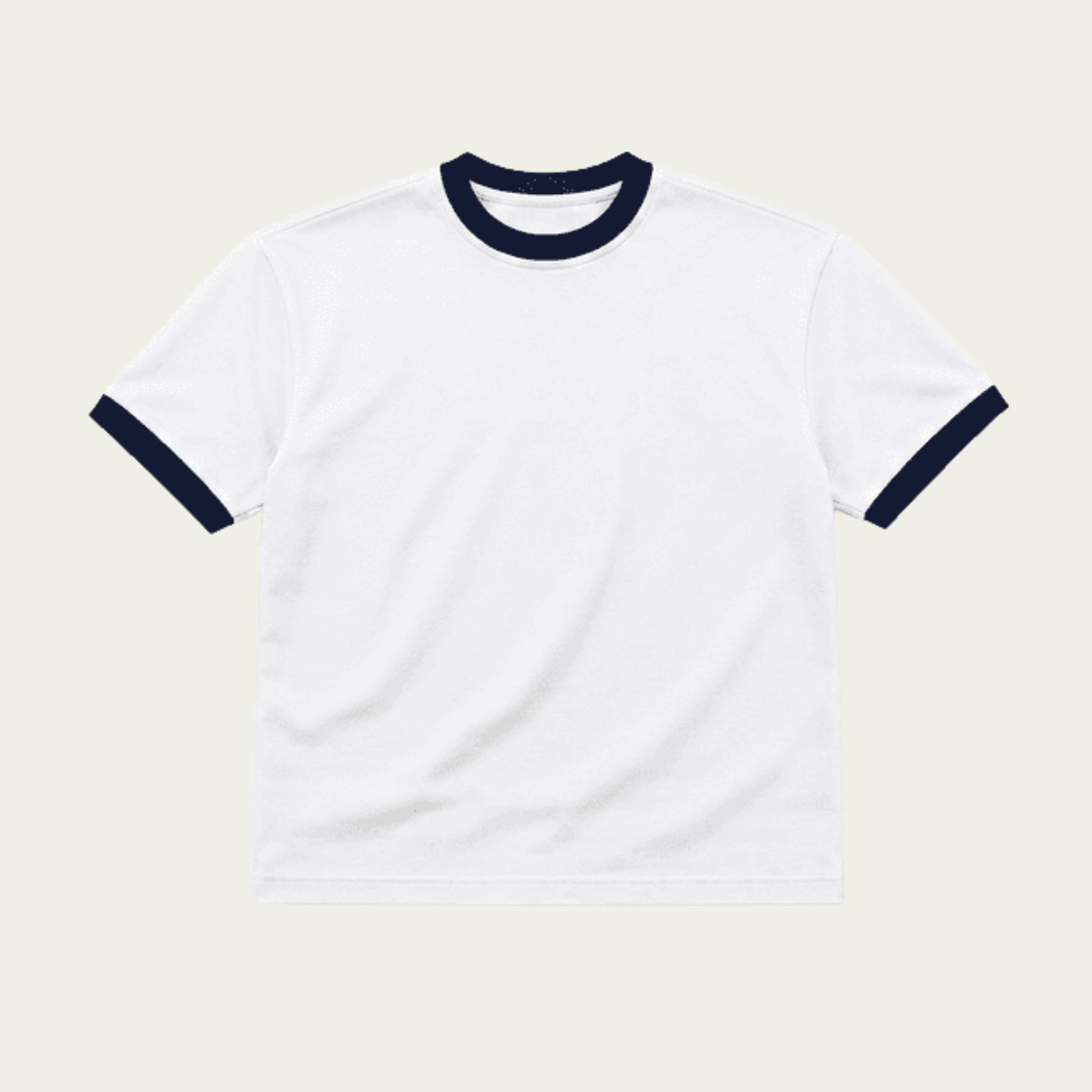 Ringer white tee