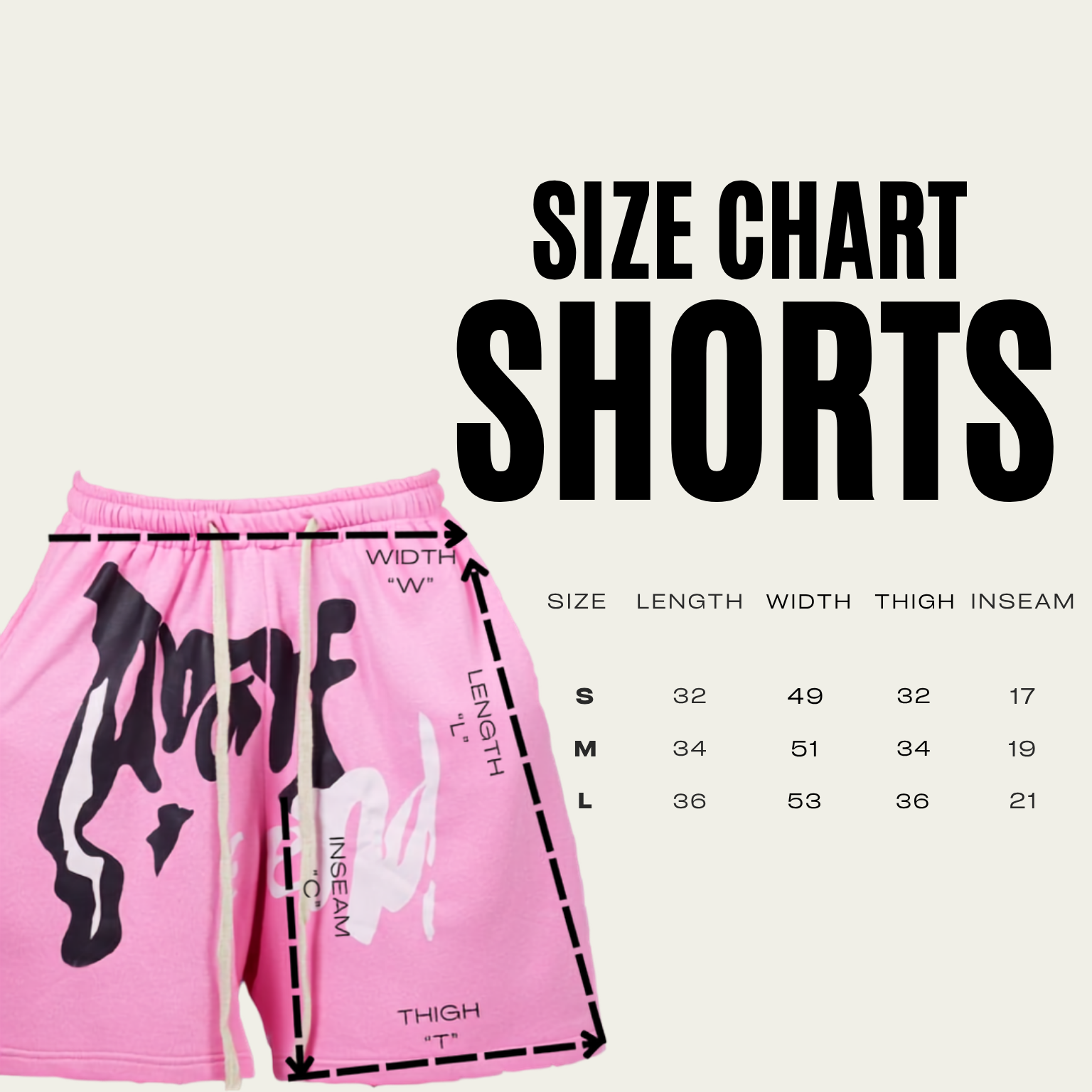 Ninety’s pink short